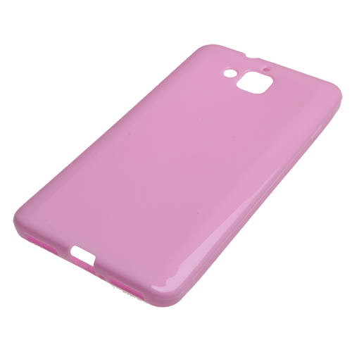 Venüs 5.5V ile Uyumlu Kılıf Süper Silikon Pembe