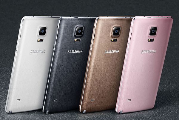 Galaxy Note 4 N910 ile Uyumlu Arka Kapak Gold EF-ON910SEEGWW
