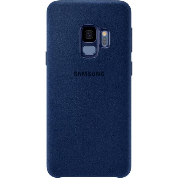 Galaxy S9 ile Uyumlu Alacantara Cover Lacivert EF-XG960ALEGWW (Out)