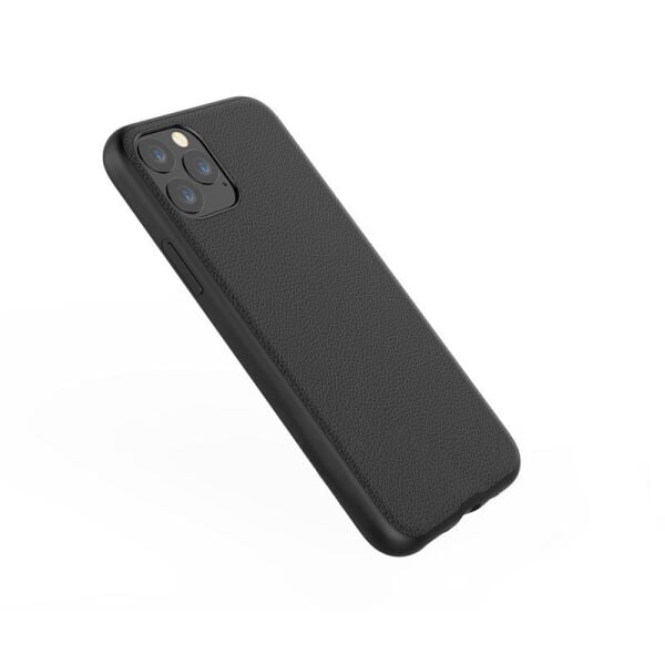 iPhone 11 Pro ile Uyumlu X-Doria Dash Air Serisi Gerçek Deri Kılıf Siyah