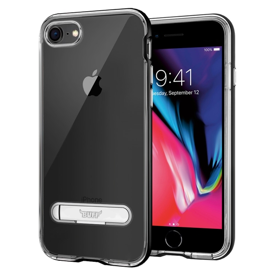 Buff iPhone 8/7 ile Uyumlu Air Bumper Kılıf Black