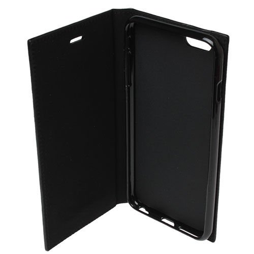 iPhone 6S Plus/6 Plus ile Uyumlu Kılıf Magnum Serisi Yan Model Siyah