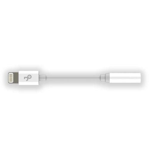 Jopus JO-IB01 iPhone 7\7 Plus ile Uyumlu Bluetooth Modlu Bağlantı 3.5mm Dönüştürücü Beyaz