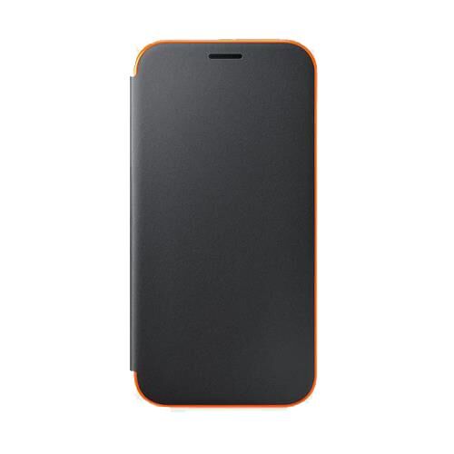 Galaxy A5(2017) ile Uyumlu Neon Flip Cover Siyah EF-FA520PBEGWW