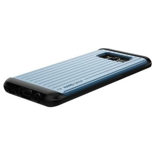 VRS Design Galaxy S8 ile Uyumlu Waved Hard Drop Kılıf Waved Waved Blue Coral
