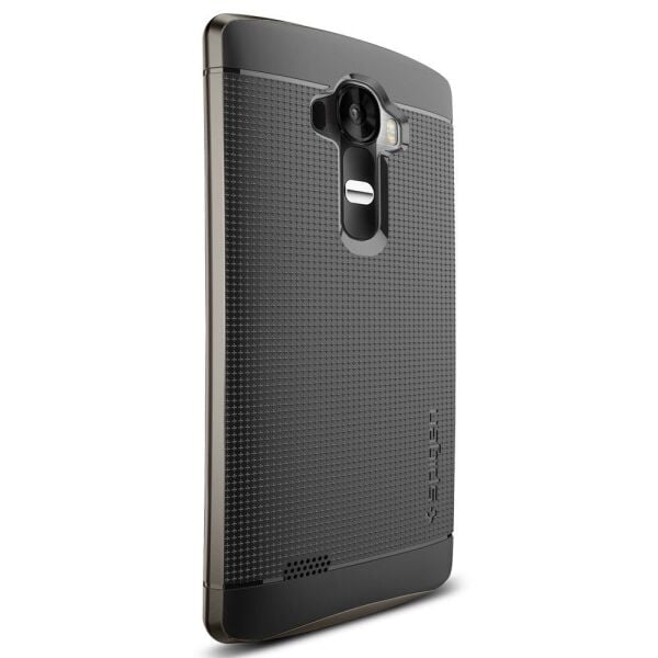Spigen G4 ile Uyumlu Kılıf Neo Hybrid Gun Metal