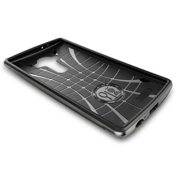 Spigen G4 ile Uyumlu Kılıf Neo Hybrid Gun Metal
