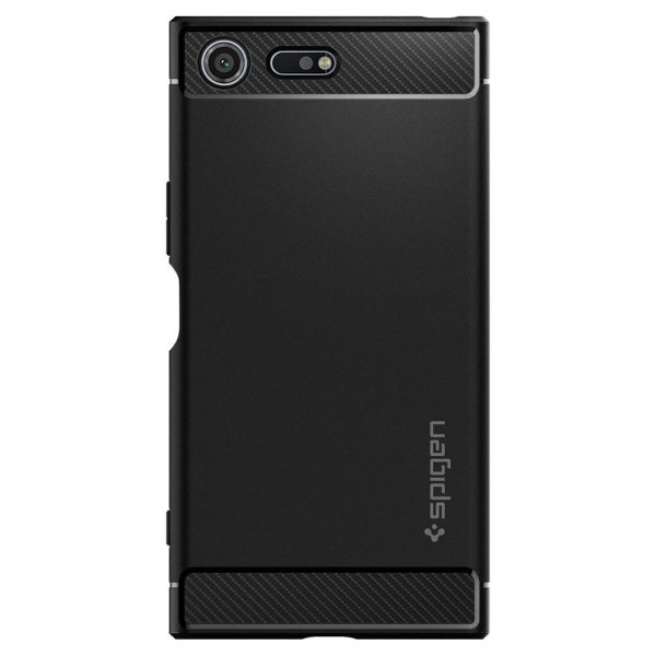 Spigen Xperia XZ Premium ile Uyumlu Kılıf Rugged Armor