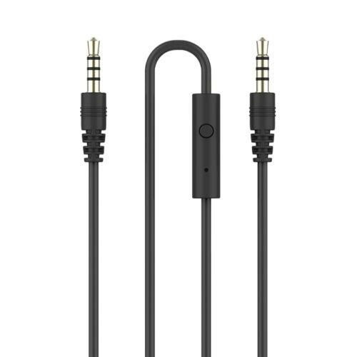 Jopus 3.5mm JA-09 Mikrofonlu AUX Kablosu Siyah