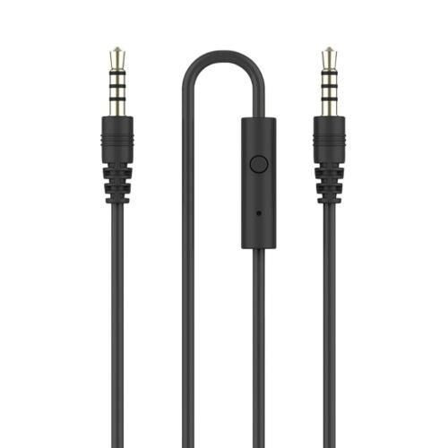 Jopus 3.5mm JA-09 Mikrofonlu AUX Kablosu Siyah