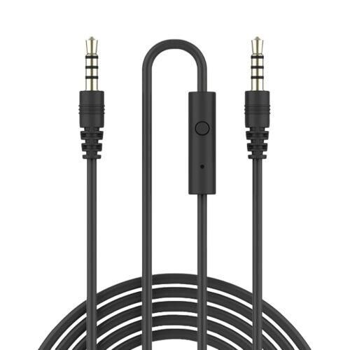 Jopus 3.5mm JA-09 Mikrofonlu AUX Kablosu Siyah