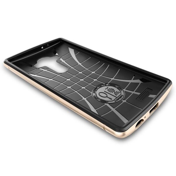 Spigen G4 ile Uyumlu Kılıf Neo Hybrid Champagne Gold