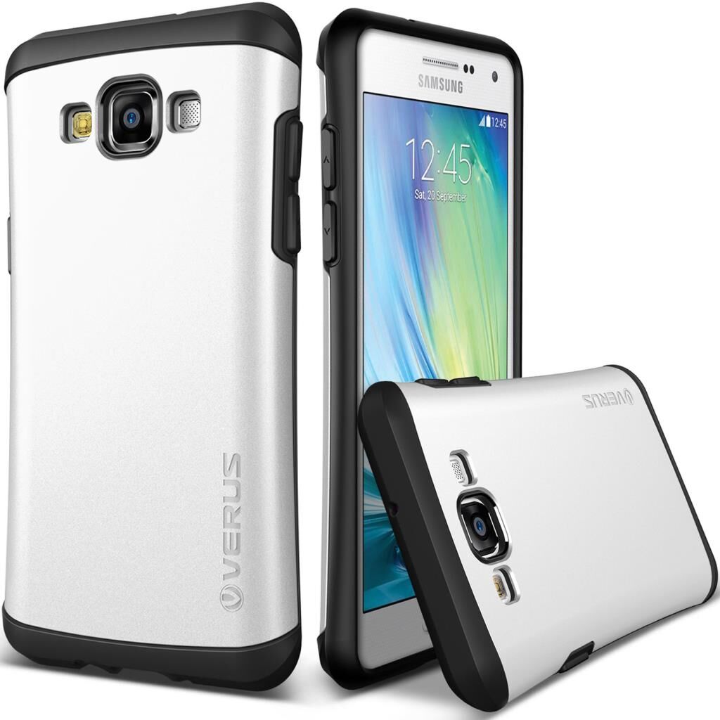 Verus Galaxy A7 ile Uyumlu Case Thor Series Kılıf Pearl White