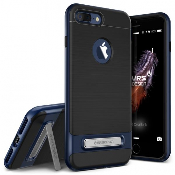 VRS iPhone 7 Plus ile Uyumlu High Pro Shield Kılıf Deep Blue