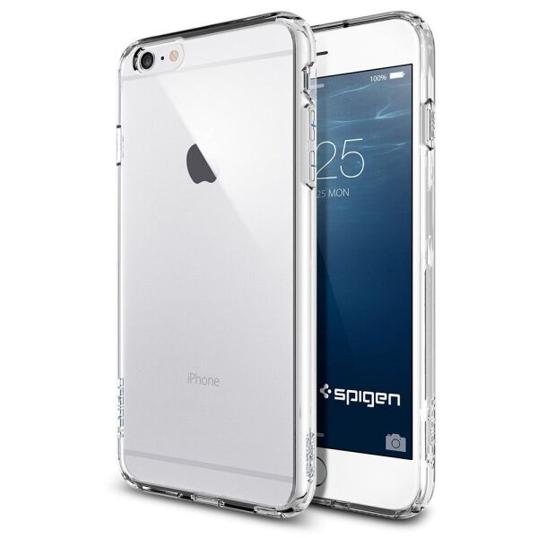 Spigen iPhone 6 Plus/6s Plus ile Uyumlu Kılıf Ultra Hybrid Crystal Clear