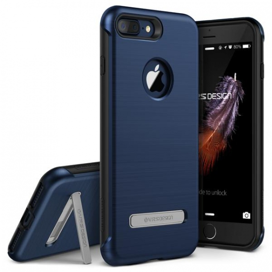 VRS iPhone 7 Plus ile Uyumlu Duo Guard Deep Blue