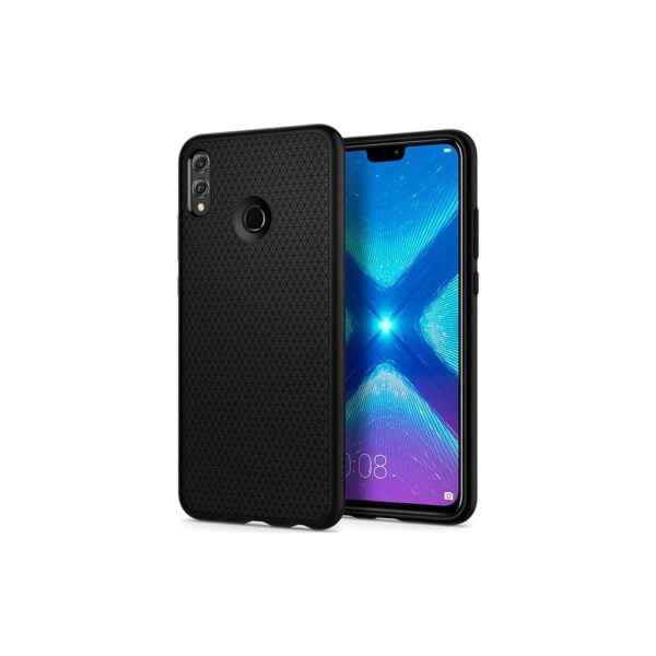 Spigen Honor 8X ile Uyumlu Kılıf Liquid Air Matte Black