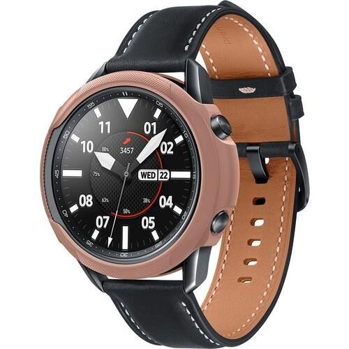 Spigen Galaxy Watch 3 (45mm) ile Uyumlu Kılıf Liquid Air Bronze