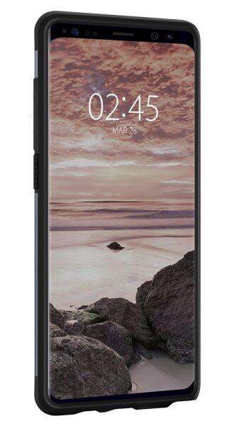 Spigen Galaxy Note 8 ile Uyumlu Kılıf Slim Armor Orchid Gray