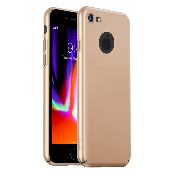 Buff iPhone 8 ile Uyumlu Slim Fit Kılıf Gold
