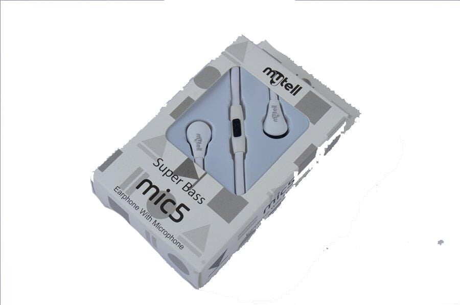 Mytell Universal 3,5 Mikrofonlu Kulaklık Seti Beyaz Mic5