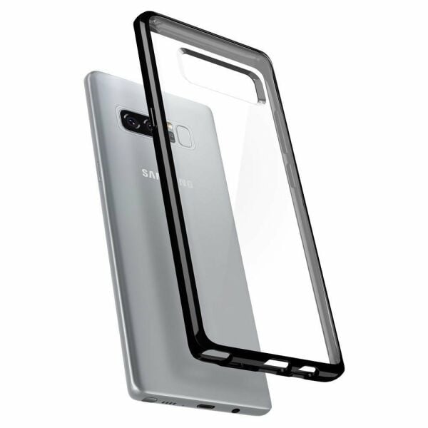 Spigen Galaxy Note 8 ile Uyumlu Kılıf Ultra Hybrid Midnight Black