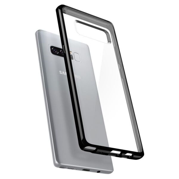 Spigen Galaxy Note 8 ile Uyumlu Kılıf Ultra Hybrid Midnight Black