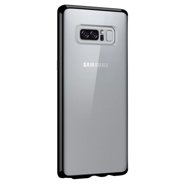 Spigen Galaxy Note 8 ile Uyumlu Kılıf Ultra Hybrid Midnight Black
