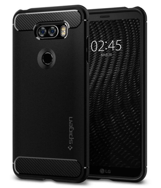 Spigen V30S+ / V30S / V30+ / V30 ile Uyumlu Kılıf Rugged Armor