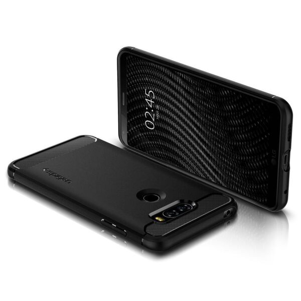 Spigen V30S+ / V30S / V30+ / V30 ile Uyumlu Kılıf Rugged Armor