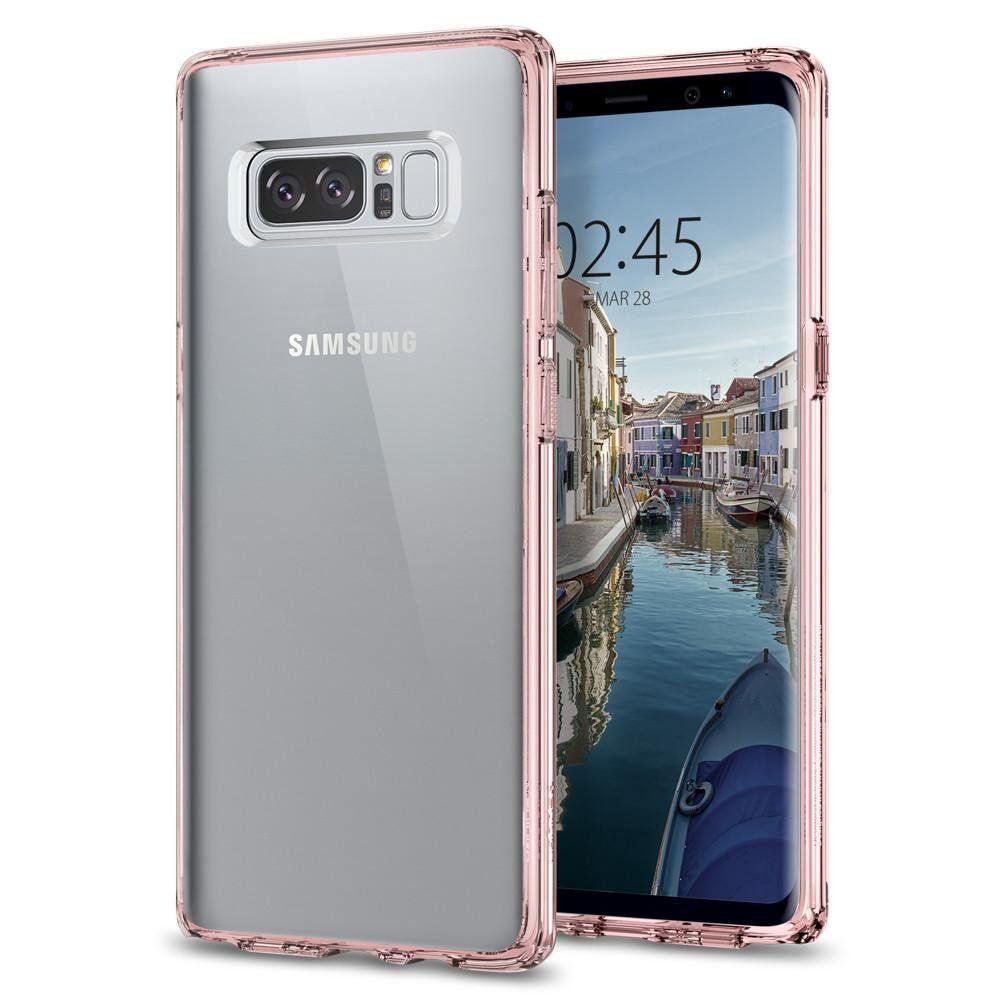 Spigen Galaxy Note 8 ile Uyumlu Kılıf Ultra Hybrid Crystal Pink