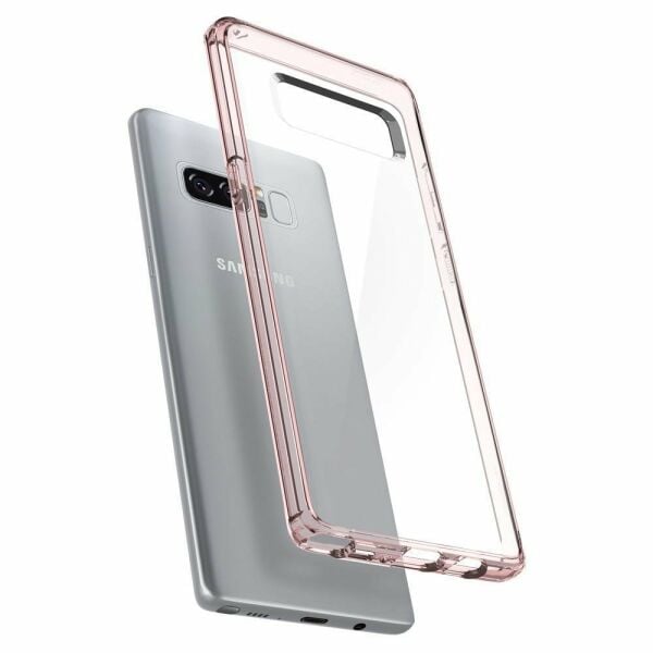 Spigen Galaxy Note 8 ile Uyumlu Kılıf Ultra Hybrid Crystal Pink