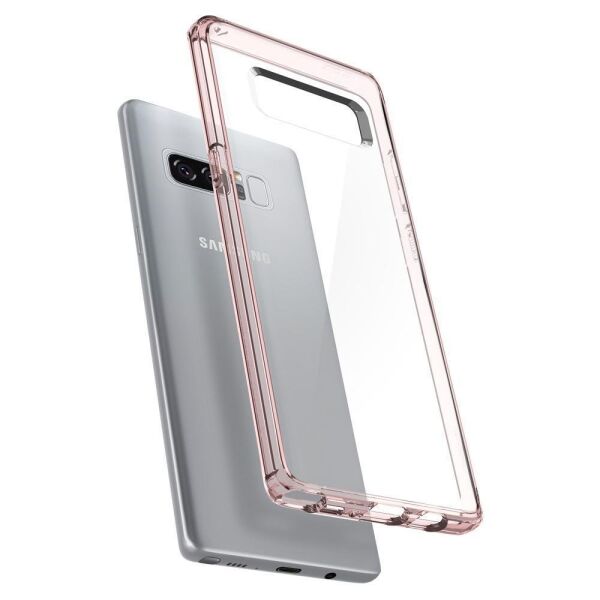Spigen Galaxy Note 8 ile Uyumlu Kılıf Ultra Hybrid Crystal Pink