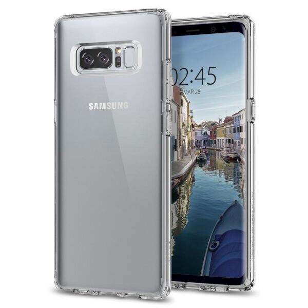 Spigen Galaxy Note 8 ile Uyumlu Kılıf Ultra Hybrid Crystal Clear