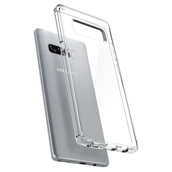 Spigen Galaxy Note 8 ile Uyumlu Kılıf Ultra Hybrid Crystal Clear