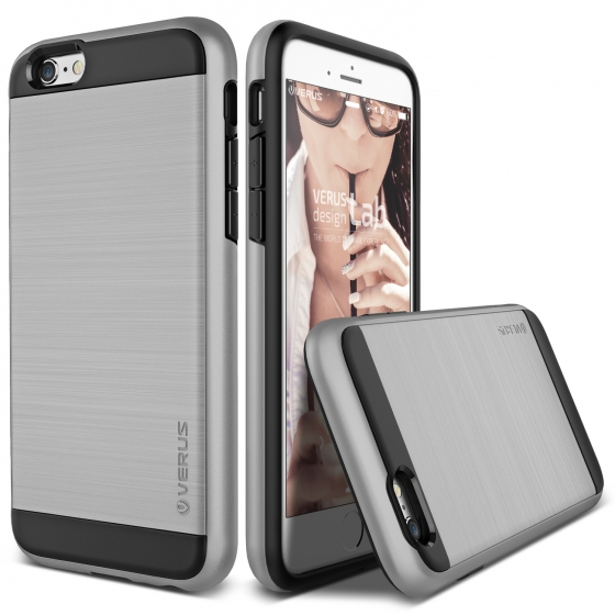 VRS iPhone 6 Plus / 6S Plus ile Uyumlu Verge Kılıf Light Silver