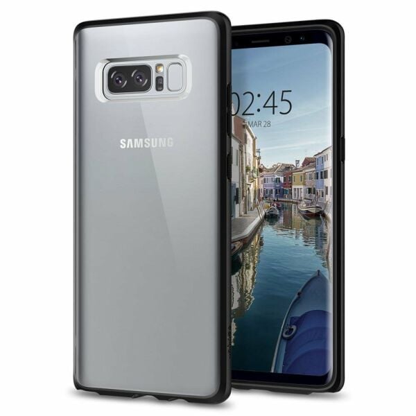 Spigen Galaxy Note 8 ile Uyumlu Kılıf Ultra Hybrid Matte Black