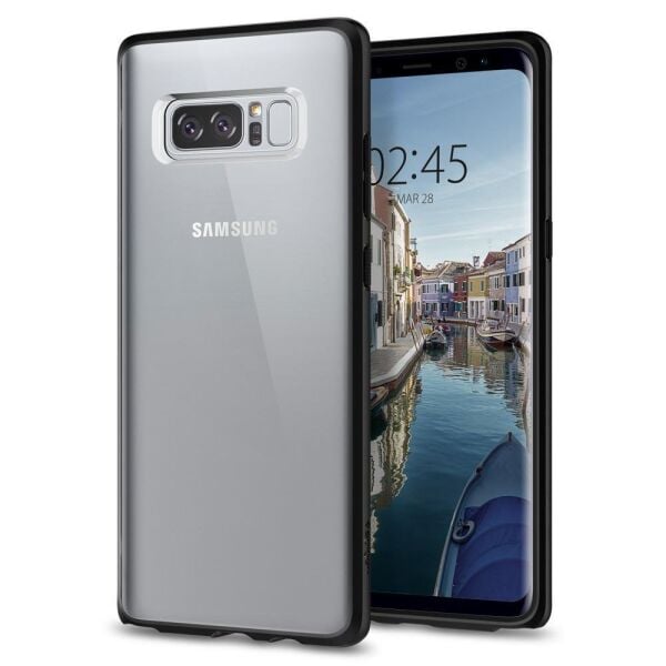 Spigen Galaxy Note 8 ile Uyumlu Kılıf Ultra Hybrid Matte Black