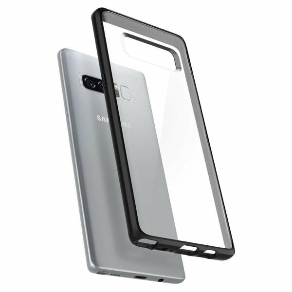 Spigen Galaxy Note 8 ile Uyumlu Kılıf Ultra Hybrid Matte Black
