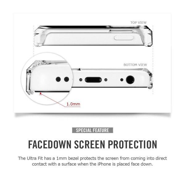 Spigen iPhone 5C ile Uyumlu Kılıf Ultra Thin Air Crystal Clear