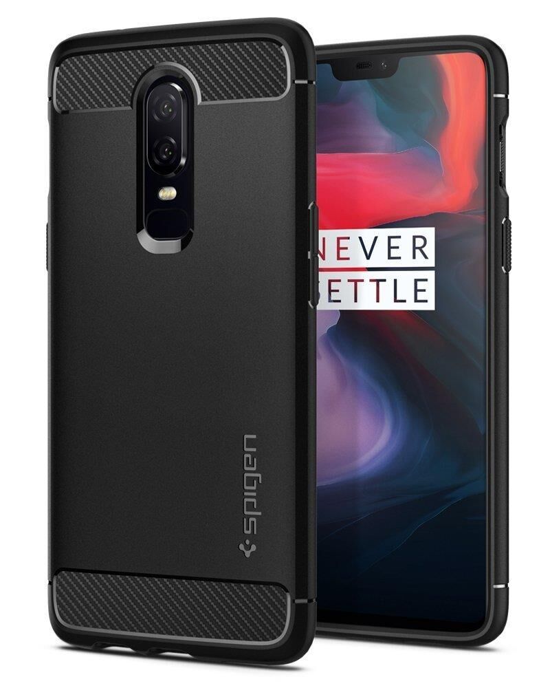 Spigen OnePlus 6 ile Uyumlu Kılıf Rugged Armor