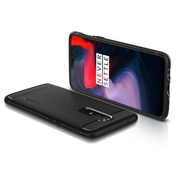 Spigen 6 ile Uyumlu Kılıf Rugged Armor