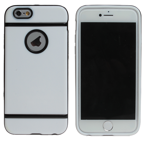 iPhone 6S Plus/6 Plus ile Uyumlu Kılıf Çerçeveli Silikon Model 2