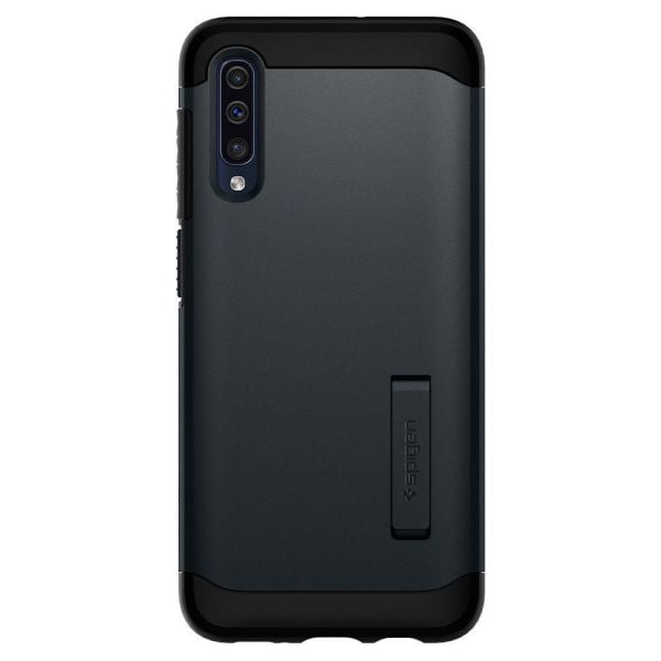 Spigen Galaxy A50/A50s/A30s ile Uyumlu Kılıf Slim Armor Metal Slate
