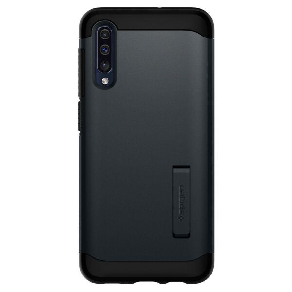 Spigen Galaxy A50/A50s/A30s ile Uyumlu Kılıf Slim Armor Metal Slate