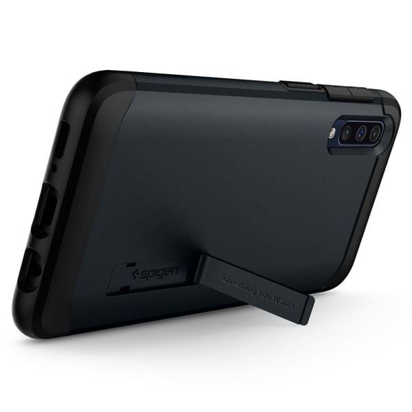 Spigen Galaxy A50/A50s/A30s ile Uyumlu Kılıf Slim Armor Metal Slate