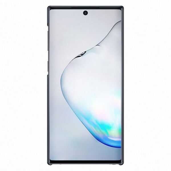 Galaxy Note 10 ile Uyumlu LED Kılıf Siyah EF-KN970CBEGTR (Out)