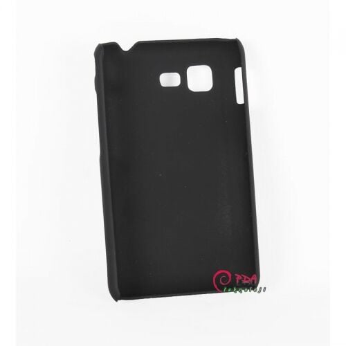 S5222 Star 3 Duos ile Uyumlu Sert Kauçuk Kılıf Yumuşak Dokulu Model Siyah Renk