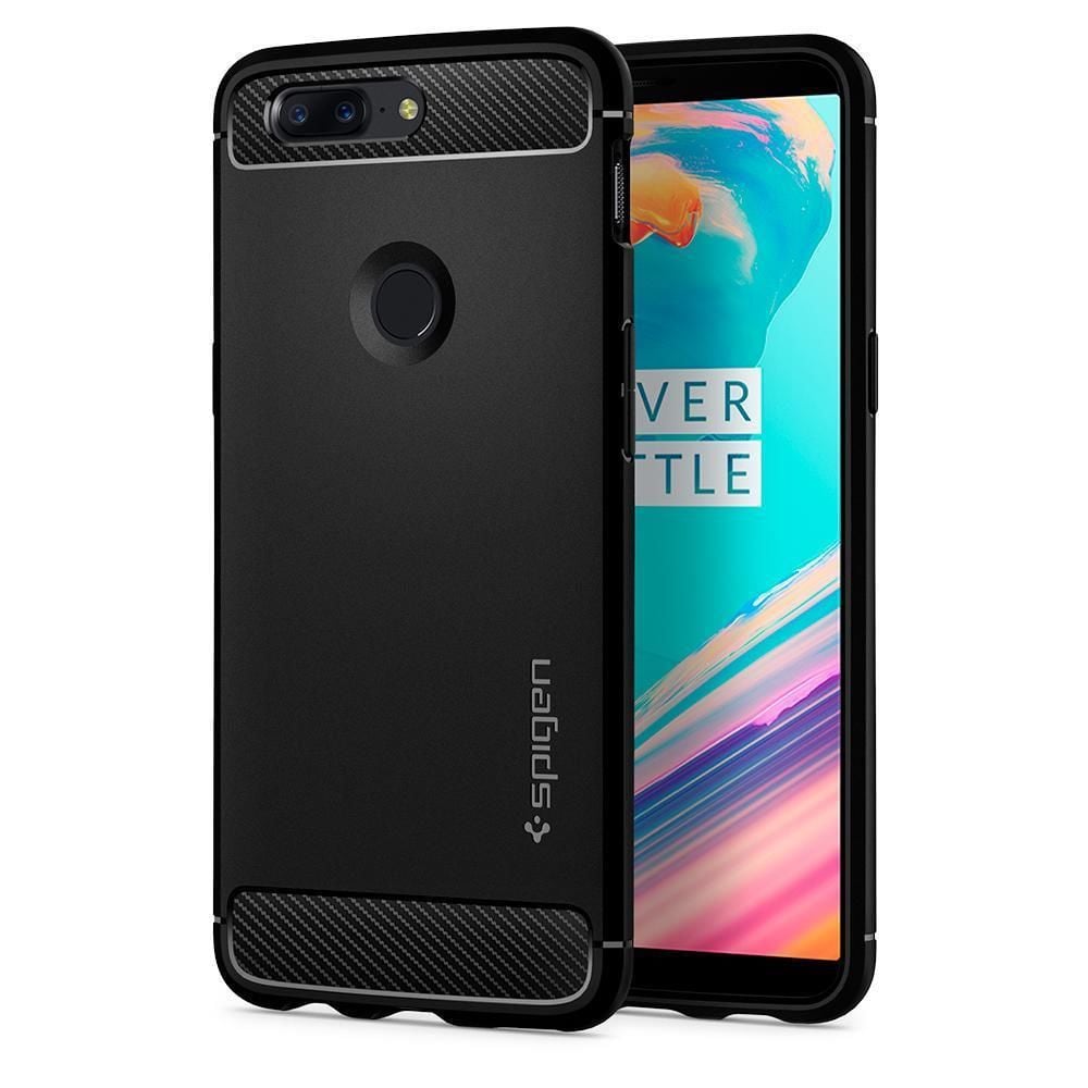 Spigen OnePlus 5T ile Uyumlu Kılıf Rugged Armor