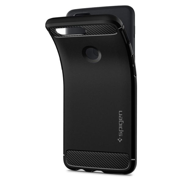 Spigen OnePlus 5T ile Uyumlu Kılıf Rugged Armor